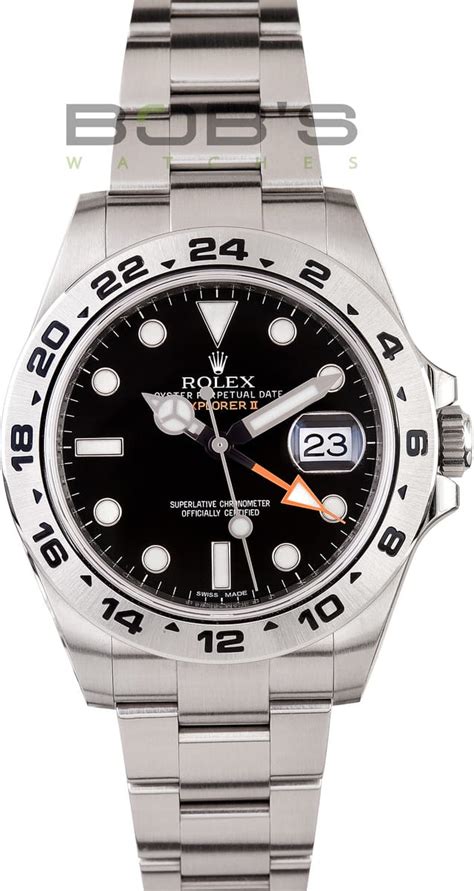 1999 rolex explorer ii black face value|Rolex Explorer II review.